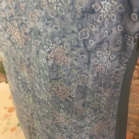 Go Fish Batik Print Dress ~ Small - Picture 6 of 11